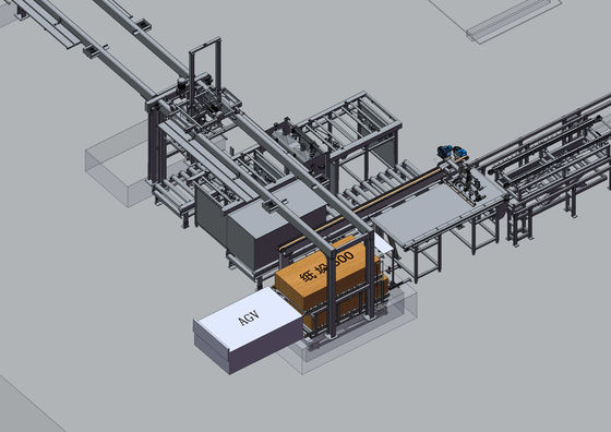 kupować Całkowicie automatyczna maszyna do kładzenia papieru Prasa pozioma Prasa krótkiego cyklu 15KW online manufacture