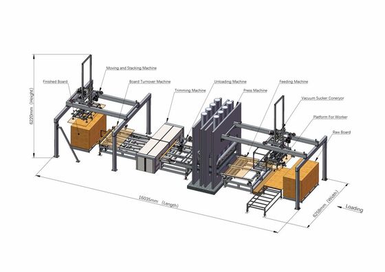 kupować Maszyna do prasowania na gorąco do laminowania przemysłowego 1400 ton online manufacture