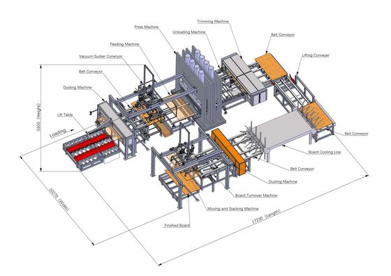 kupować Melamina Mdf Laminate Hot Press Machine 900kg 2 Gęstość online manufacture