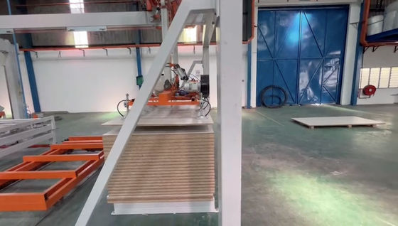 kupować Krótki cykl Melamina laminowania Hot Press Machine Do Doors Composite 120 Sheets Hour online manufacture