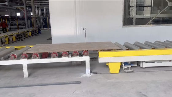 kupować Automatyczna linia prasowa z krótkotrwałym cyklem melaminowym do przechowywania podłoża 2.75kw online manufacture