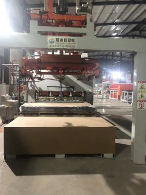 kupować 4x8Ft Krótki cykl Melamin Laminating Hot Press Machine Hot Press Line online manufacture