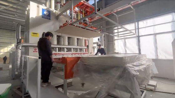 4X10 Krótki cykl laminacji Gorąca prasowa maszyna laminacja Gorąca prasowa